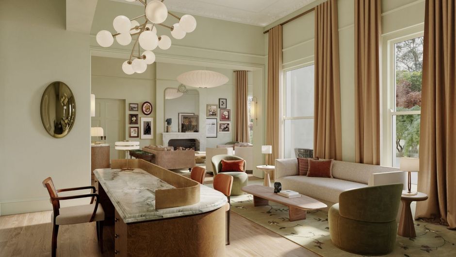 Milton Park Country House Hotel Lobby