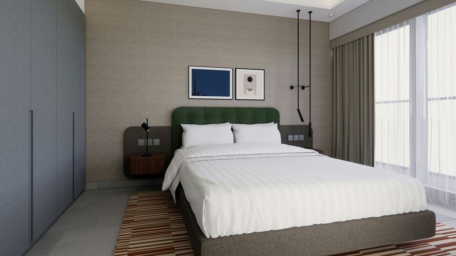 Marriott Exec Apts Jumeirah Room
