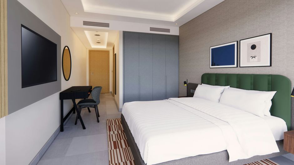 Marriott Exec Apts Jumeirah Room