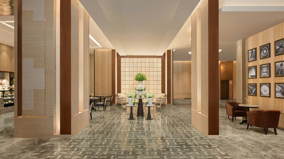 Marriott Executive Apartments Bengaluru Lobby