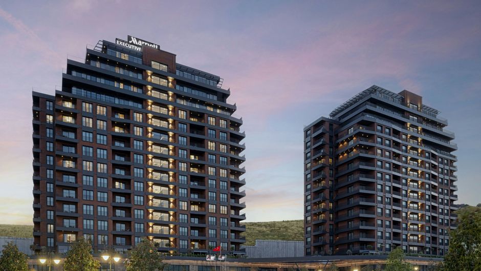Marriott Exec Apt Istam Tema W Exterior