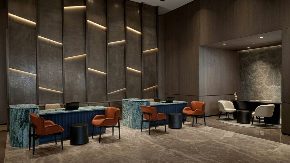 Marriott Exec Apt Istam Tema W Lobby