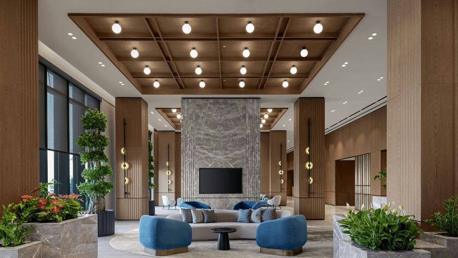 Marriott Exec Apt Istam Tema W Lobby
