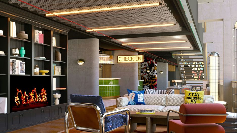 Moxy Paris La Villette Lobby