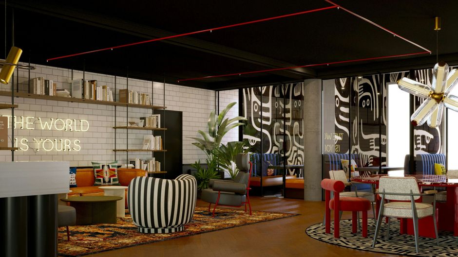 Moxy Paris La Villette Lobby