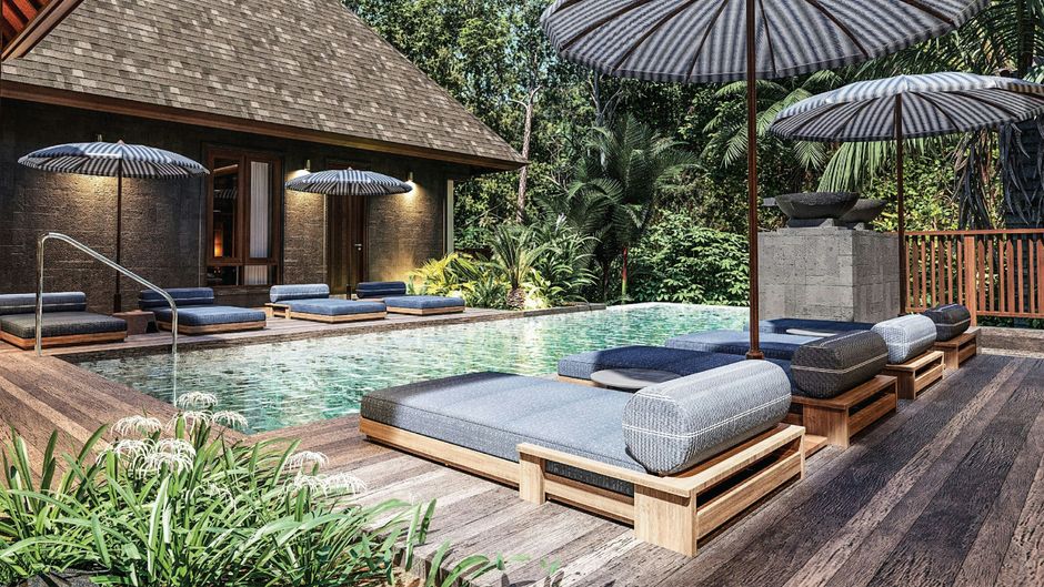 Hiliwatu Bali Ubud Resort Pool