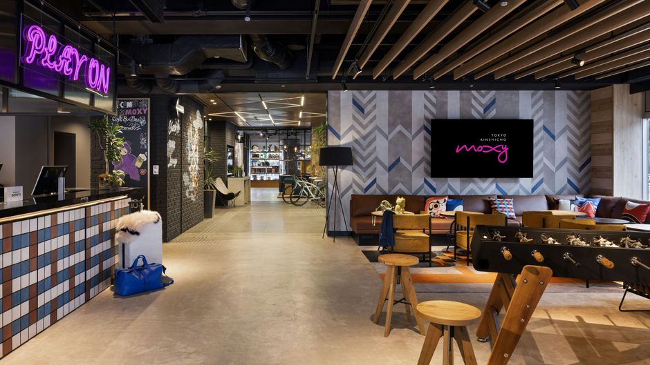 MOXY Tokyo Kinshicho Lobby