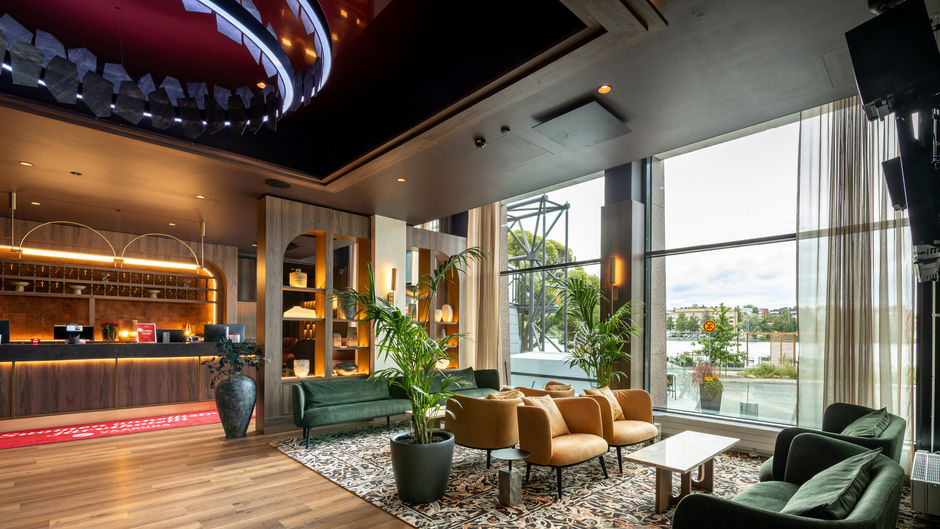 Original Sokos Hotel Vaakuna Hameenlinna Lobby