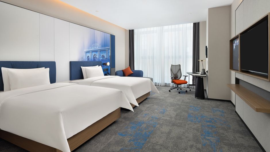 Hampton Inn Nanjing North Railway Room
