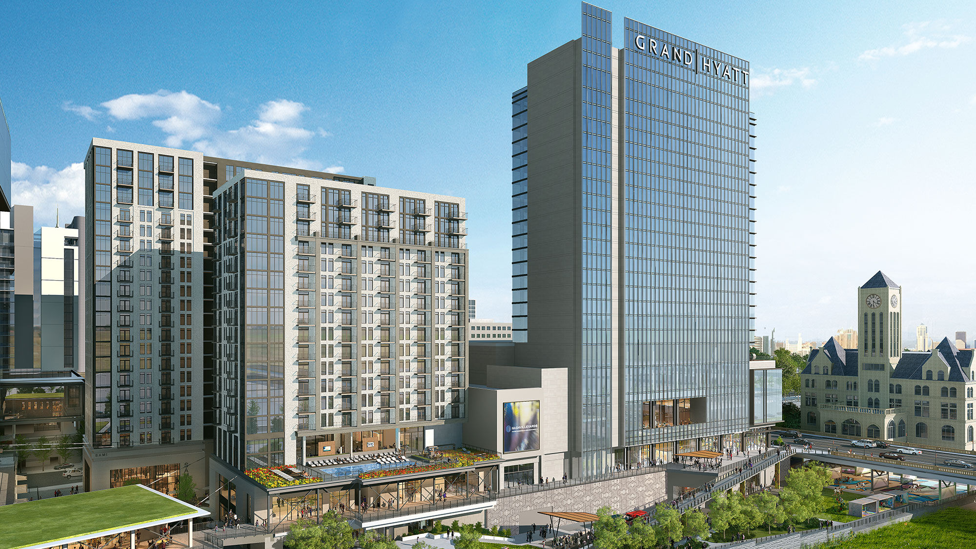 Luxury upgrade: Nashville Yards hotel will be a Grand Hyatt: Travel Weekly