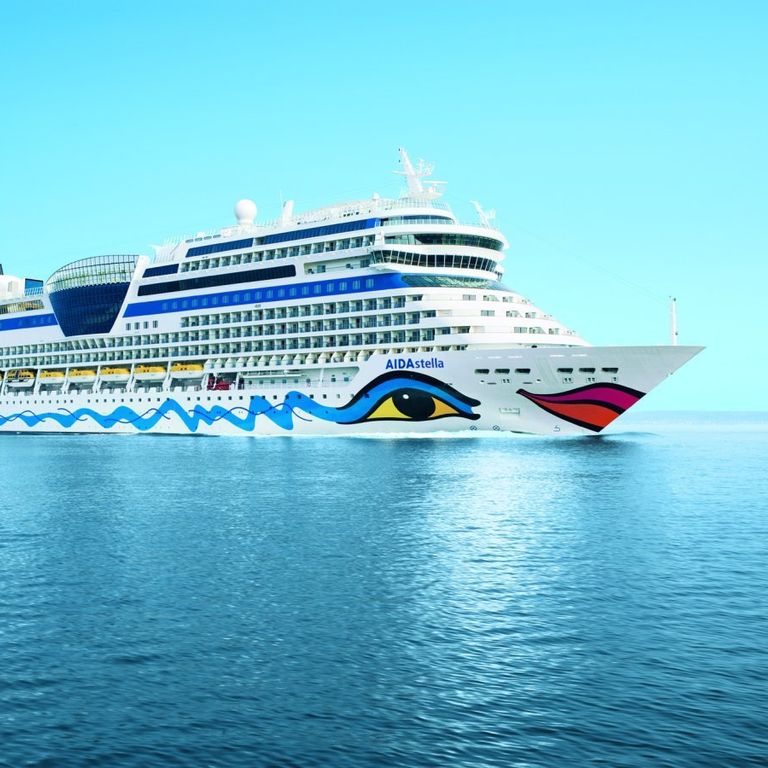 AIDA Cruises AIDAstella Fowey Cruises