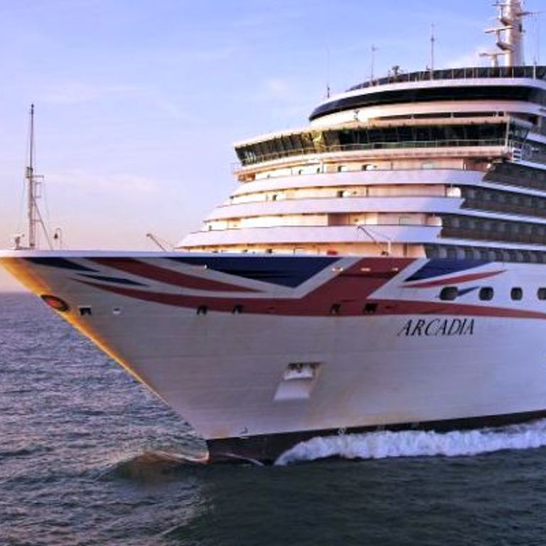 P&O Cruises Arcadia Cartagena Cruises