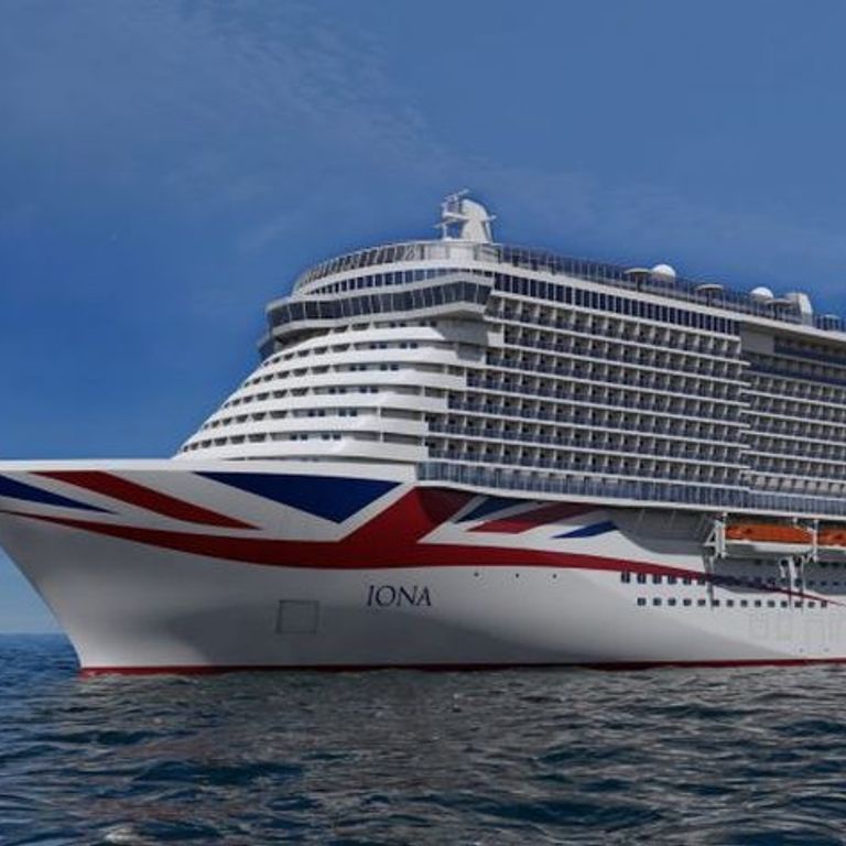 P&O Cruises Iona Amalfi Cruises