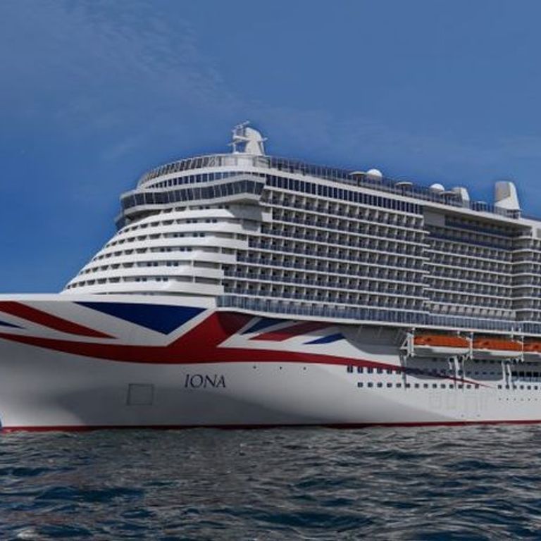 P&O Cruises Iona Newport Cruises