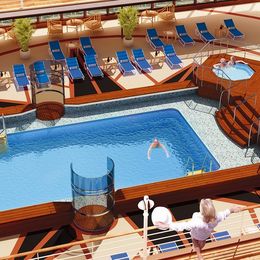 Cunard Line Queen Elizabeth Praia Cruises