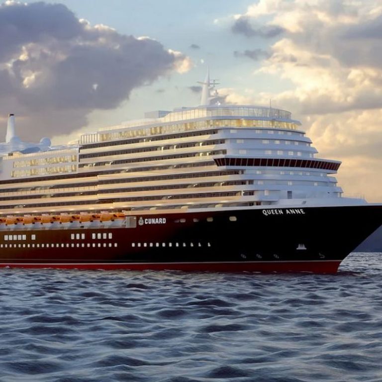 Cunard Line Queen Anne Fowey Cruises