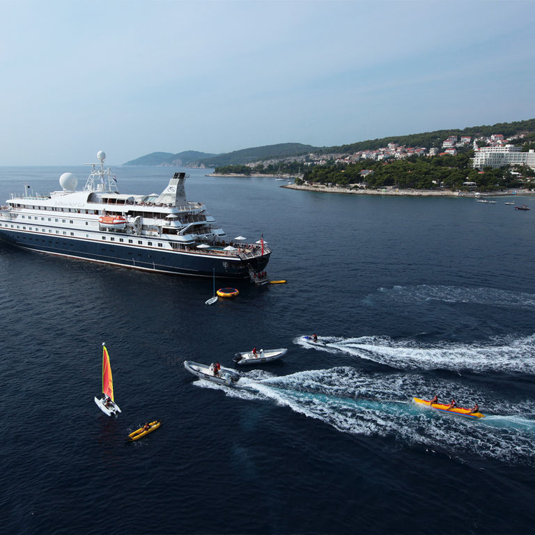 SeaDream Yacht Club SeaDream II Fowey Cruises