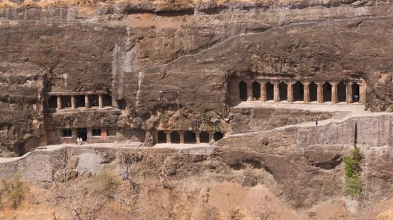 Ellora And Ajanta, India