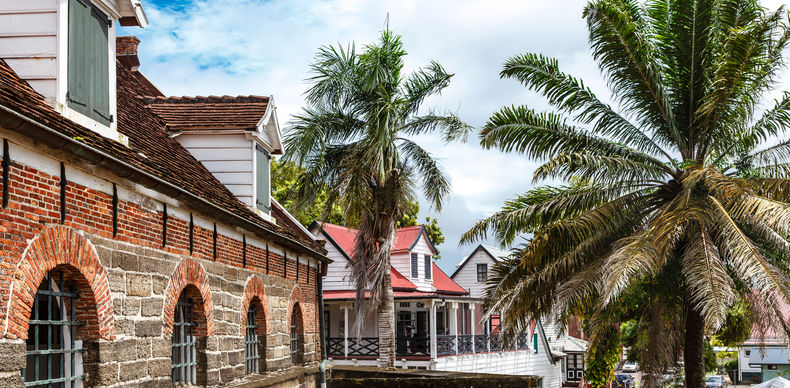 Colonial Buildings in Paramaribo