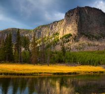 Yellowstone Natl Park Scenery