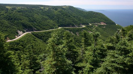 Cabot Trail, Cape Breton Island, Nova Scotia, Canada
