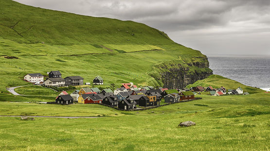 Gjogv, Eysturoy Is, Faroe Islands, Denmark