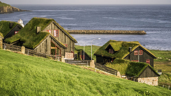 Kirkjubour, Streymoy Island, Faroe Islands, Denmark