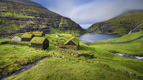 Saksun, Streymoy Island, Faroe Islands, Denmark