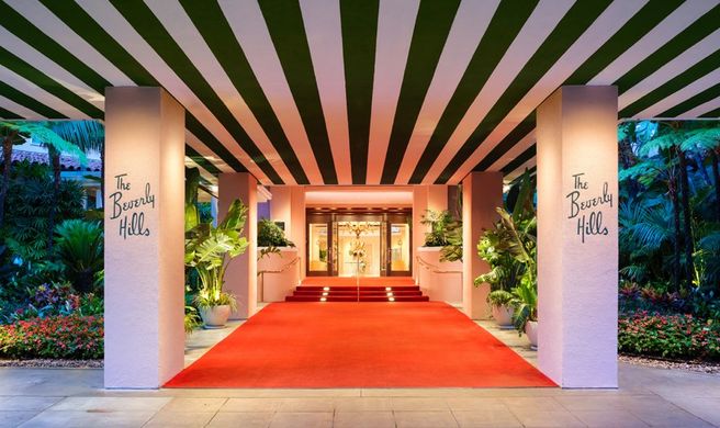 The Beverly Hills Hotel Exterior