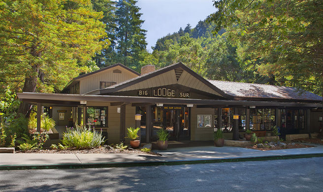 Big Sur Lodge Exterior