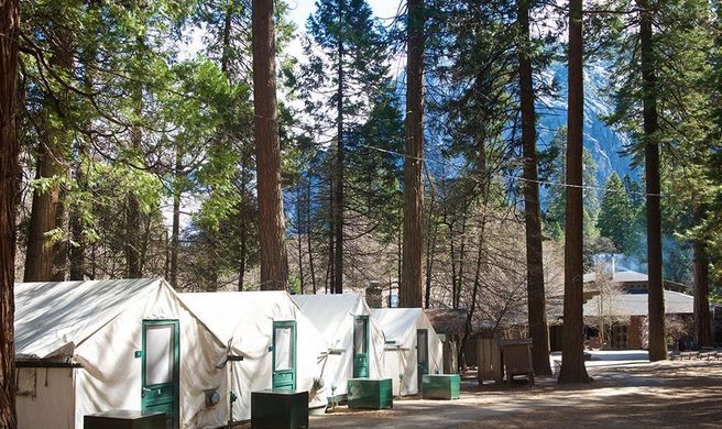 Half Dome Village Exterior
