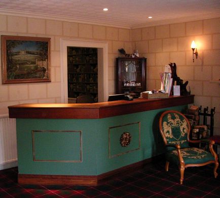 Fernie Castle Hotel Lobby