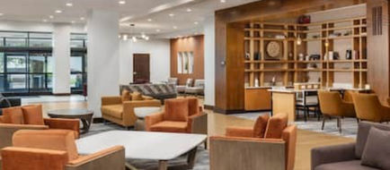 DoubleTree by Hilton Greensboro Airport Lobby