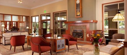 Mammoth Hot Springs Hotel Lobby