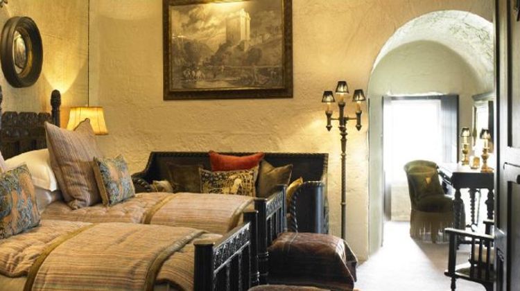 Borthwick Castle Hotel Room