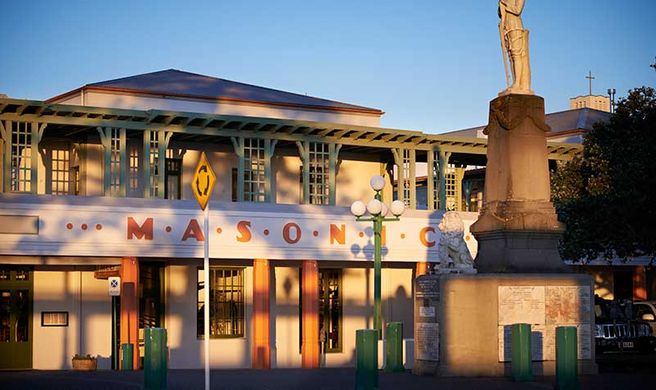 Masonic Hotel Exterior