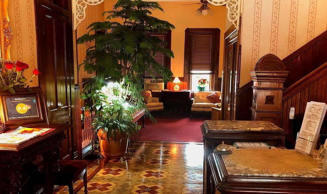 Palace Hotel & Bath House Lobby