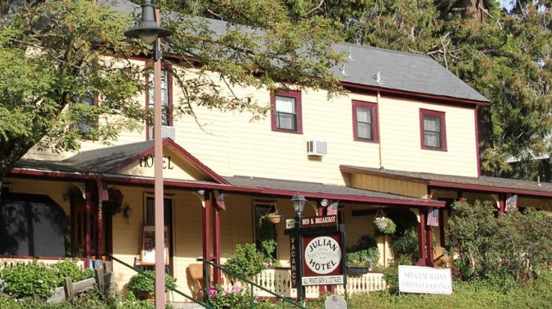 <b>Julian Gold Rush Hotel Exterior</b>