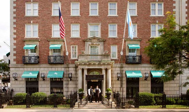 The Eliot Hotel Exterior