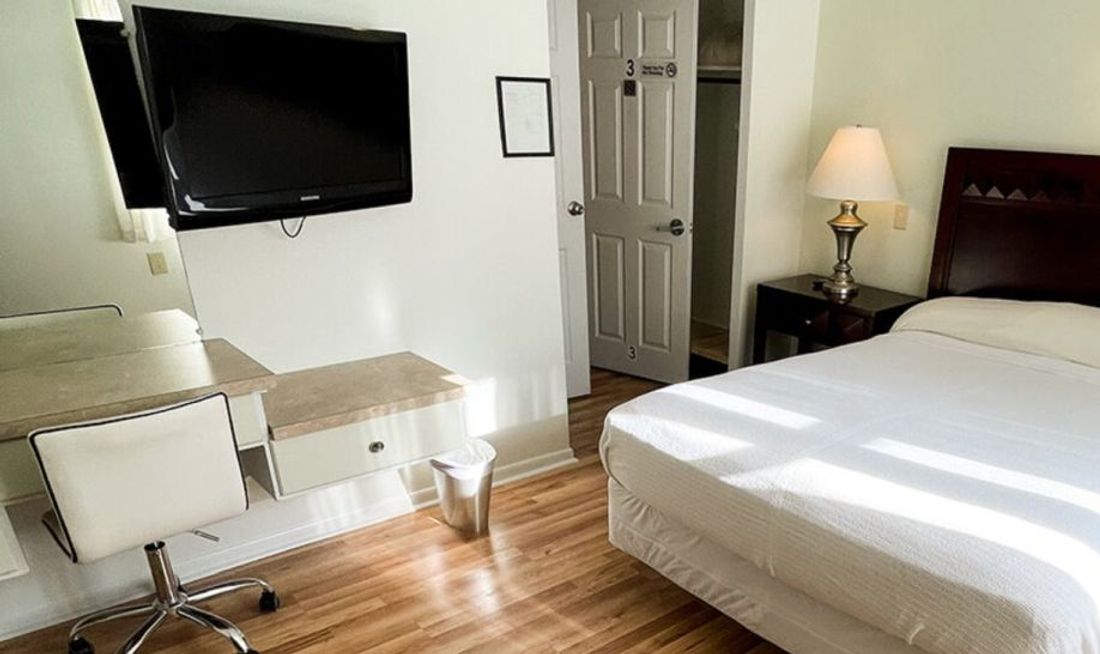 F R Woods Baseball Town Motel Room