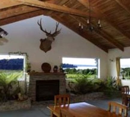 Lake Brunner Lodge Lobby