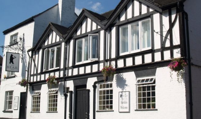 The Bear at Hodnet Exterior