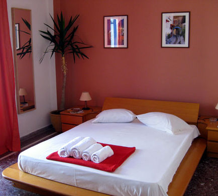 Helmos Hotel Room