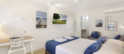 Beach House Motel Room