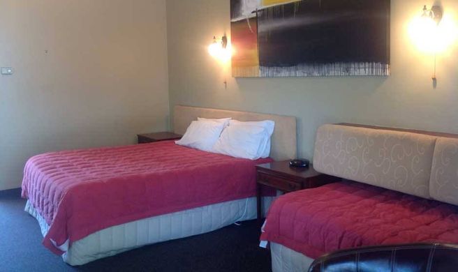 Highwayman Motel Room