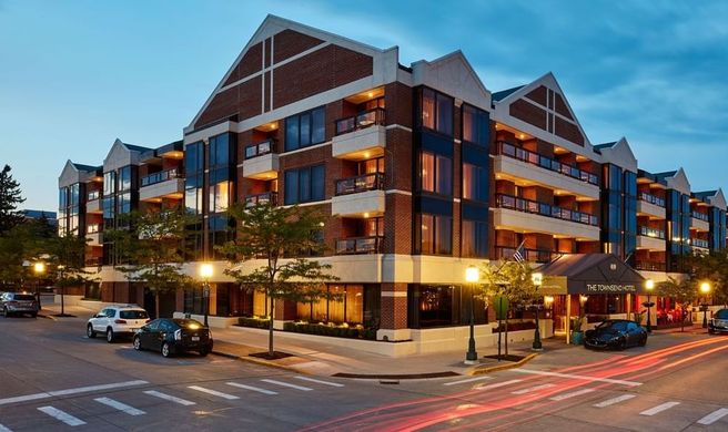 The Townsend Hotel Exterior