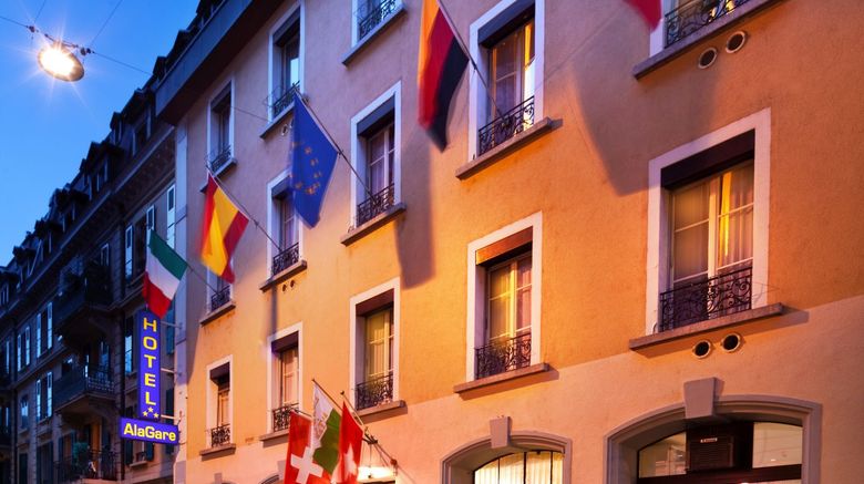 Hotel AlaGare Lausanne Exterior