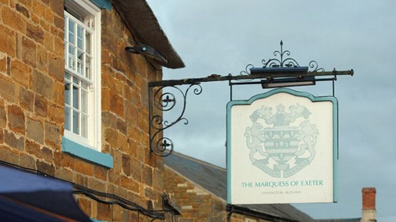 The Marquess of Exeter Exterior