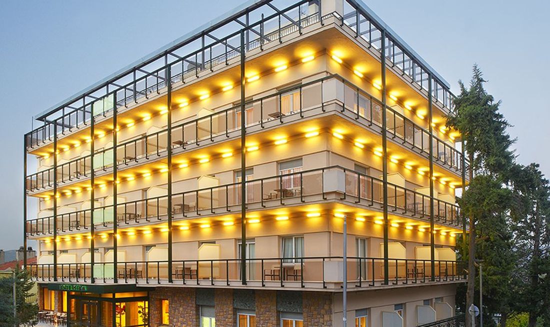 Pefka Hotel Exterior