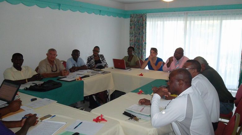 <b>Oualie Beach Resort Meeting</b>
